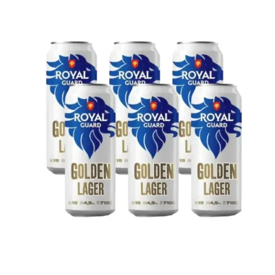 Pack Cerveza Royal Golden X 6 Laton 710Cc