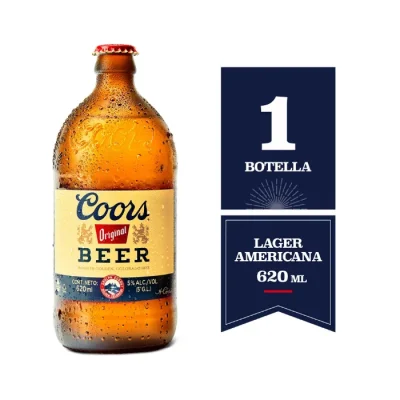 Cerveza Coors Des 620 Cc