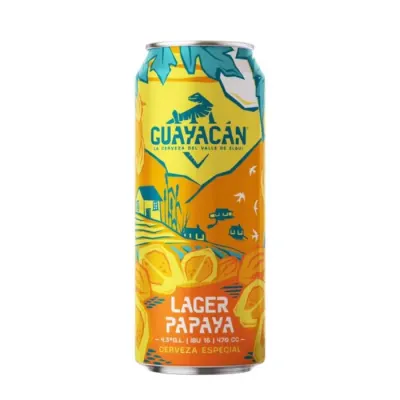 Cerveza Guayacan Papaya Lata 470Cc