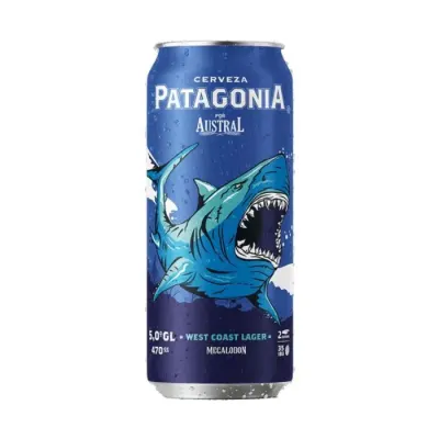 Cerveza Patagonia West Coast Lager Lata 470Cc