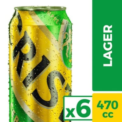 Pk Cristal X 6 Latas 470Cc 