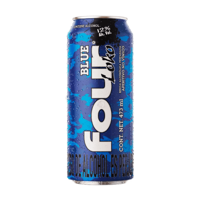 Four Loko Blue Lata 473cc