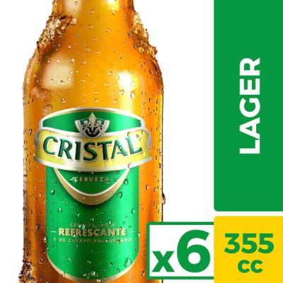 Pk Cristal X 6 Botellin 