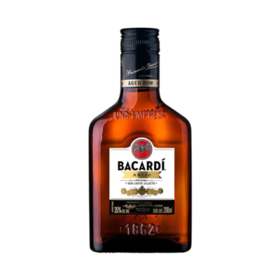 Ron Bacardi Petaca Añejo 200 CC1