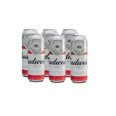 PK Budweiser x 6 Laton 710cc