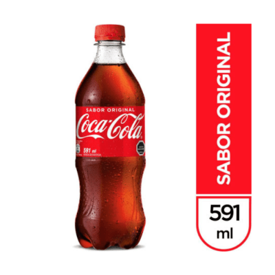 Bebida Coca Cola Des 591 ml