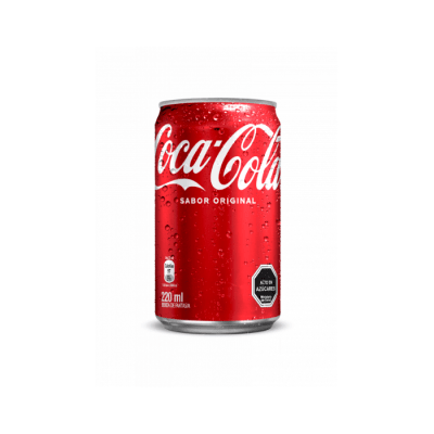 Bebida Coca Cola Lata 220 ml1