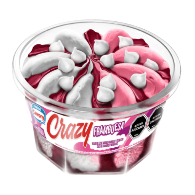 Helado Crazy Frambuesa