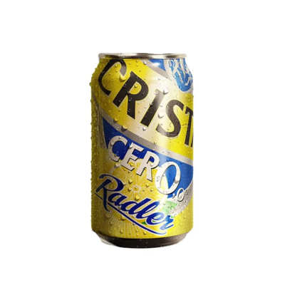 Cerveza Sin Alcohol Cristal Radler Cero Lata 350 CC