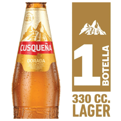 Cerveza Cusqueña Botellin 330 cc