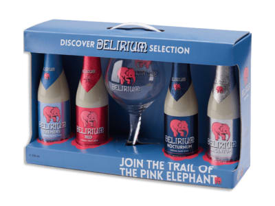 Pack Delirium Discover 330cc x 4 + Copa1