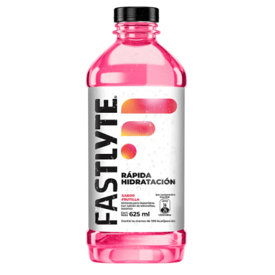 Agua Fastlyte Frutilla 625 CC