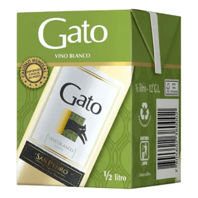 Vino Gato Blanco Tetra 500 CC