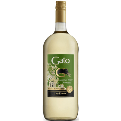 Vino Gato Dulce Chirimoya Botellon1