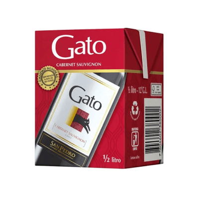 Vino Gato Tinto Tetra 500 CC
