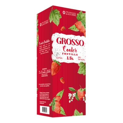 Vino Grosso Frutilla Tetra 1500 CC