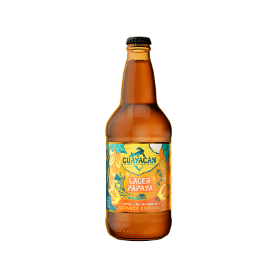 Cerveza Guayacan Lager Papaya Bot 500 cc