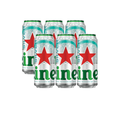 Pk Heineken Silver x 6 Latas 470cc
