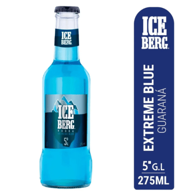 Coctel Iceberg Blue Bot 275 cc