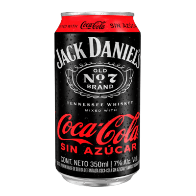 Coctel Jackcoke Cero Lata 350 cc