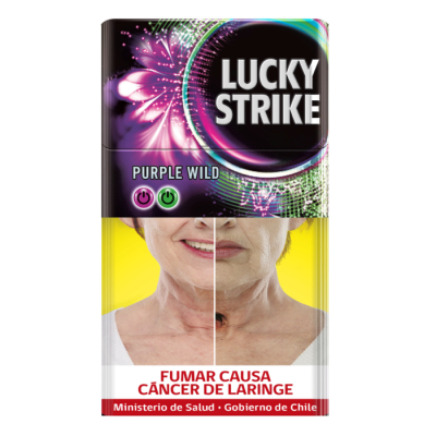 Cigarro Lucky Strike Purple Wild Berry (10)