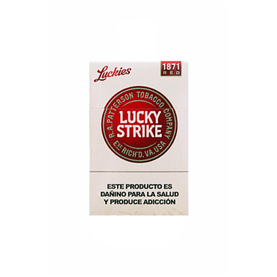 Cigarro Lucky Strike Rojo (20)1
