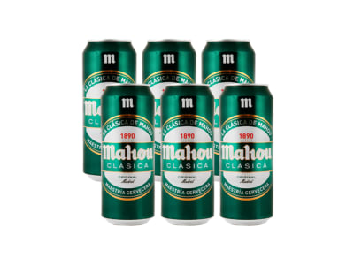 Pack Mahou x 6 Lata 500cc