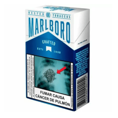 Cigarro Marlboro Artesanal Blue Caja Azul (20)