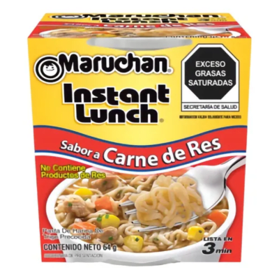 Maruchan Instant Lunch Sabor Carne 64 G1