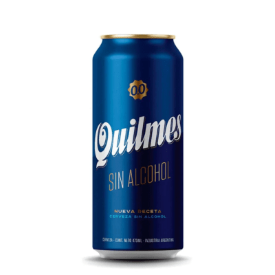 Cerveza Quilmes Cero Lata 473 CC