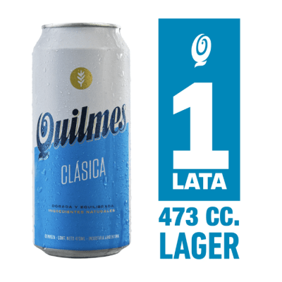 Cerveza Quilmes Lata 473 cc