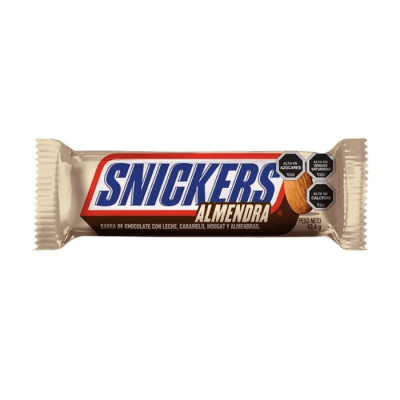 Confite Snickers Almendra 43,4 G1