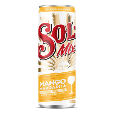Cerveza Sol Mango Margarita Lata 350 CC