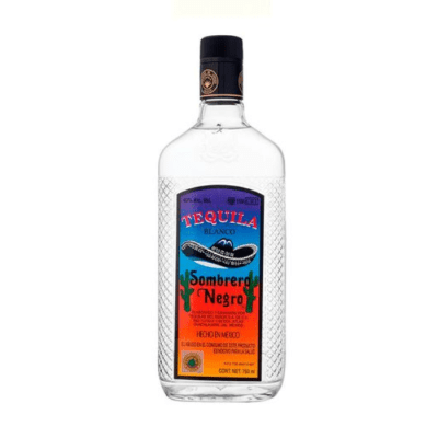 Tequila Sombrero Negro Blanco 38°