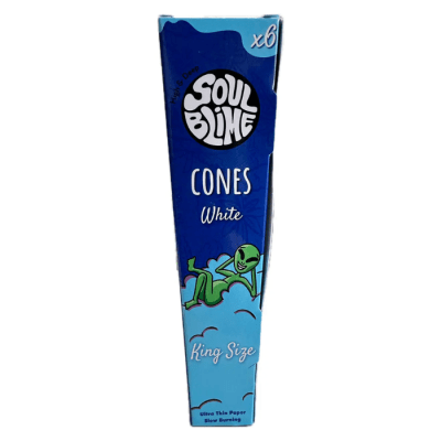 Tabaquería Papelillo Soulblime Cono White King Size1
