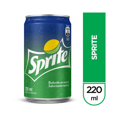 Bebida Sprite Lata 220 CC