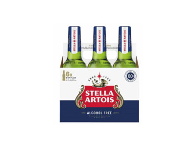 Pack Stella sin Alcohol x 6 Botellin