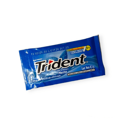 Confite Trident Menta 5 Unidades