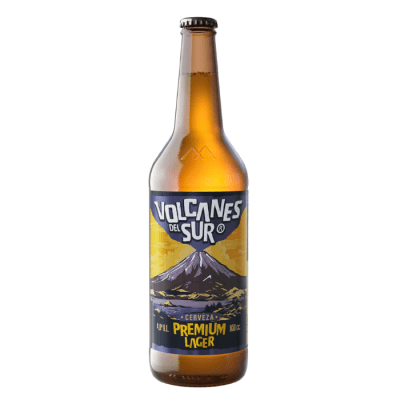 Cerveza Volcanes Del Sur Premiun Lager 650 CC1