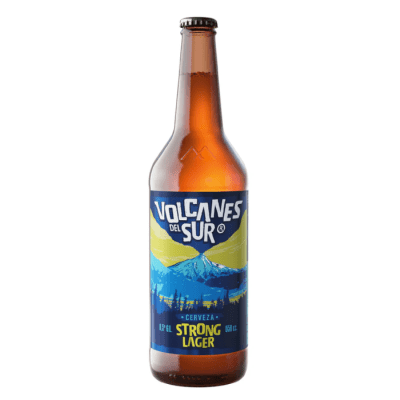 Cerveza Volcanes Del Sur Strong Lager 650 CC