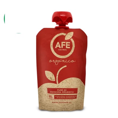 Puré manzana orgánico AFE