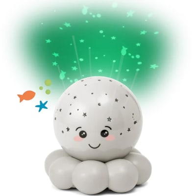 Luz Nocturna Twinkles to go Pulpo verde1