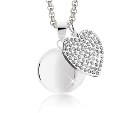 Colgante Corazón con cristales