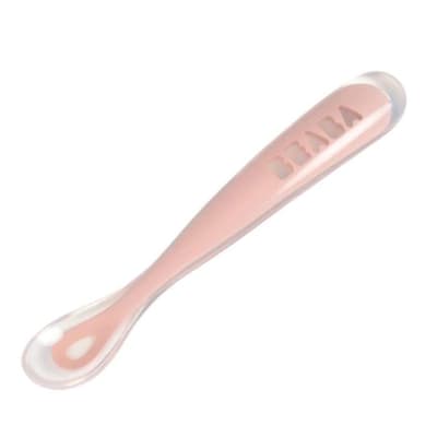 Cuchara de aprendizaje rosa (1ra edad)