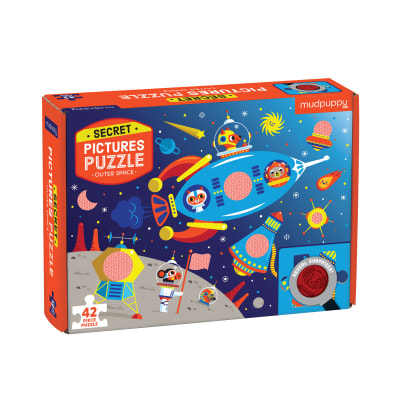 Puzzle Dibujos Secretos- Espacio