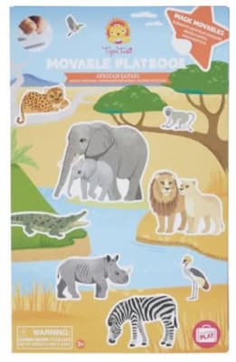 Set Stickers Removibles Safari Tiger Tribe