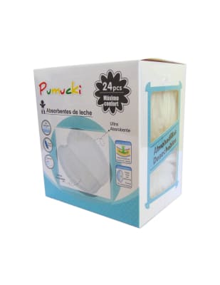 Absorbentes de leche desechables (24 unidades)