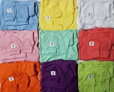 Ajuar liso colores1