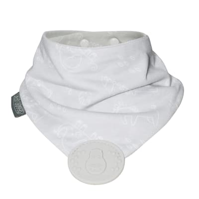 Babero con mordedor Animal Crackers1