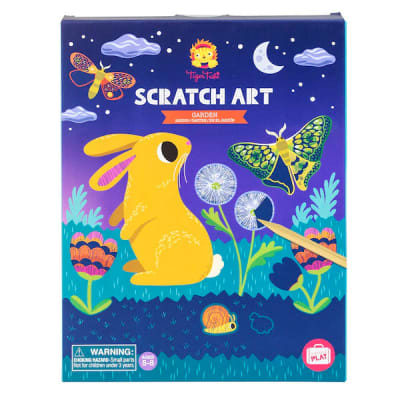 Arte de Raspar- Jardín1